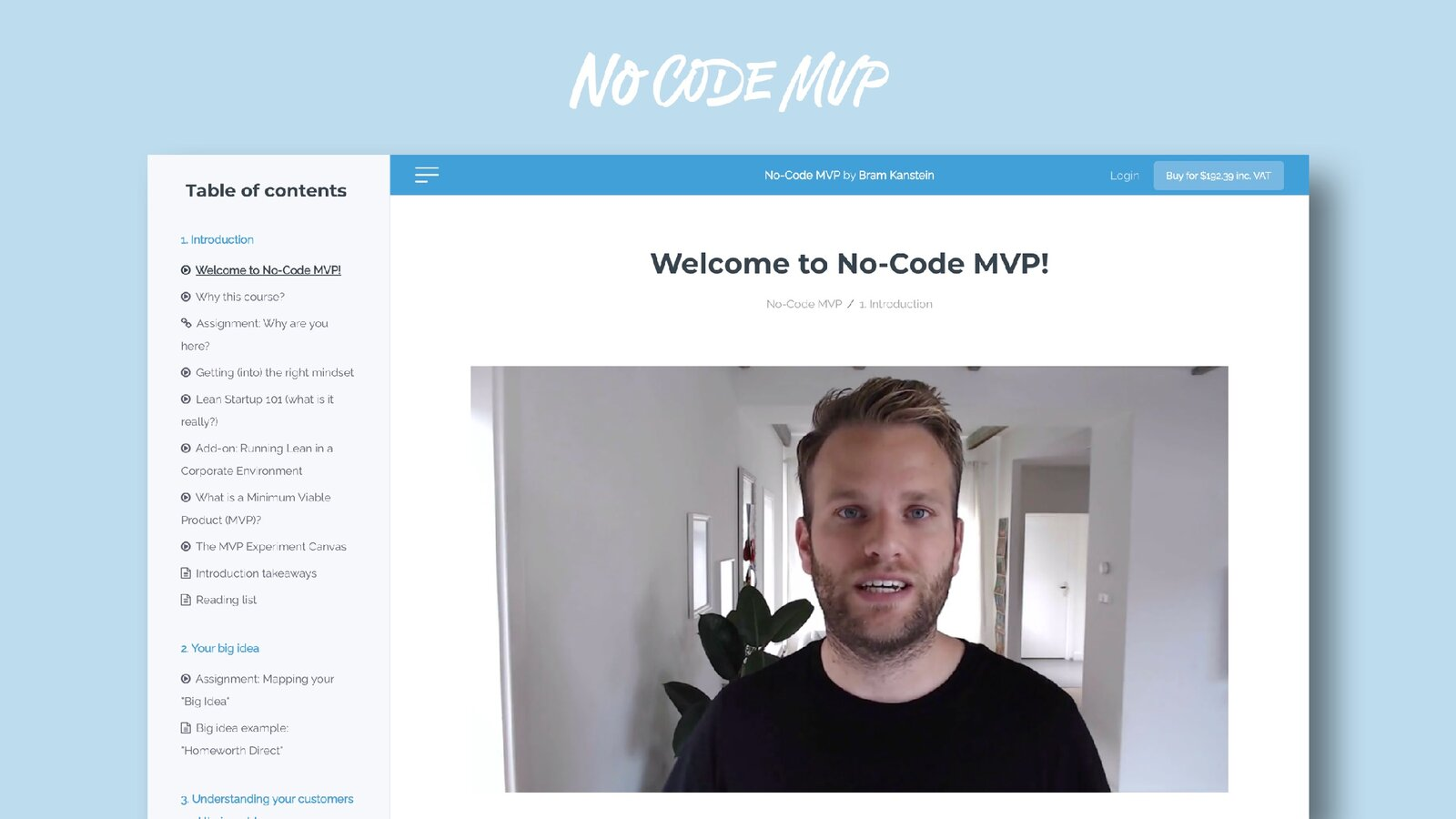 MVP & idea validation courses #2: No-Code MVP