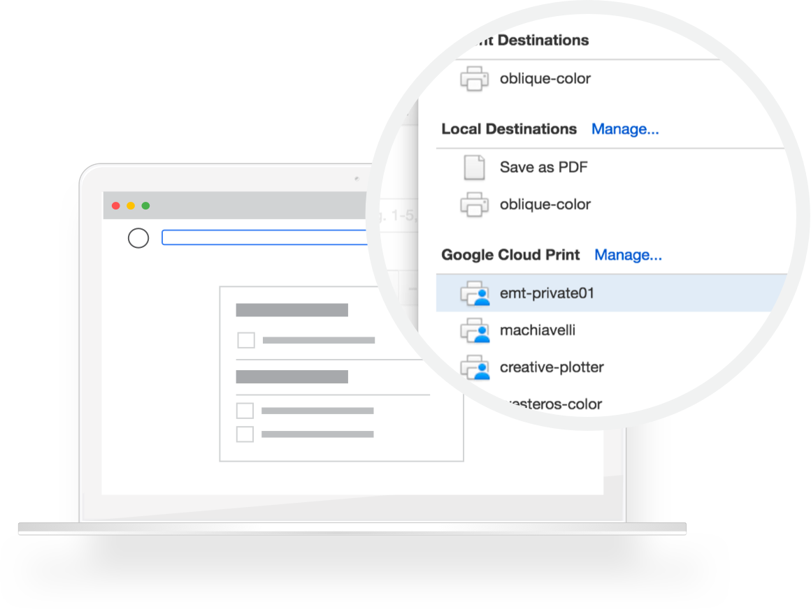 Google Cloud Print