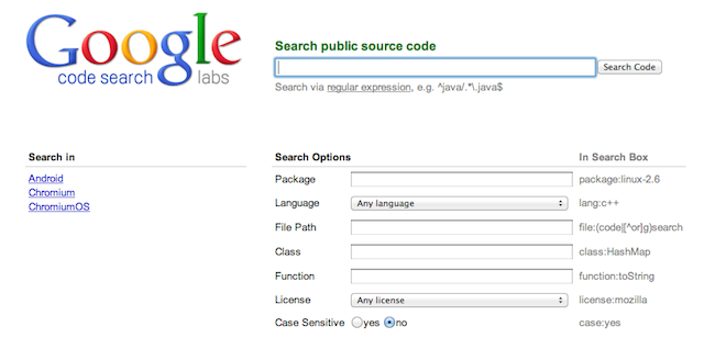 Google Code Search