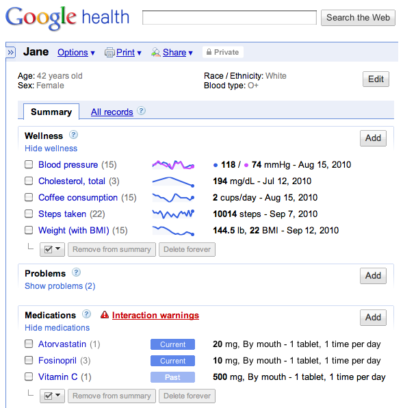 Google Health