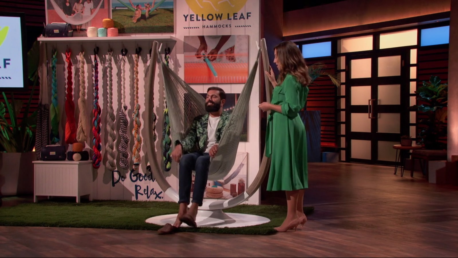 Yellow Leaf Hammocks Shark Tank