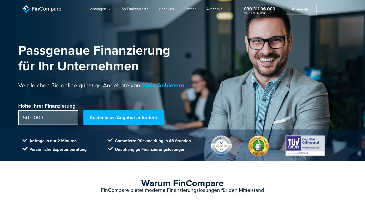 FinCompare - Smarter Business Finance