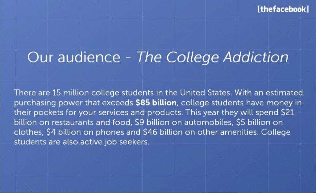 Facebook Slide 11: Audience